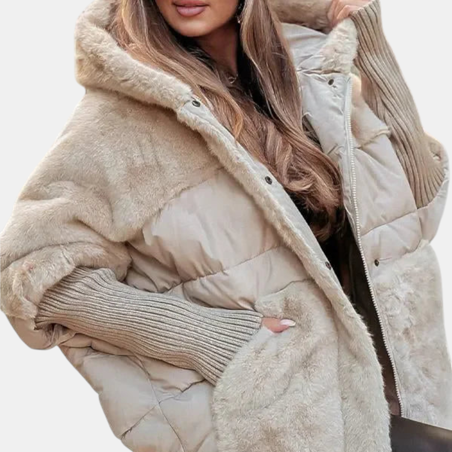 Lily | Manteau d'hiver oversize