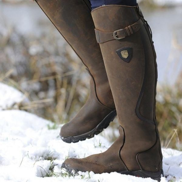 Maeve | Bottes d'équitation en cuir imperméables