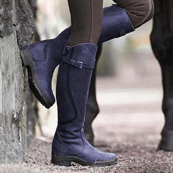 Maeve | Bottes d'équitation en cuir imperméables